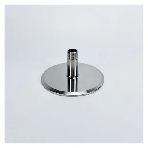 NSPKZXTTGF 4" 102mm OD119mm Adapter with 1/2" Male Thread, 4" Tri-clamp End Cap with 1/2" Male Thread Stainless Steel 304 von NSPKZXTTGF