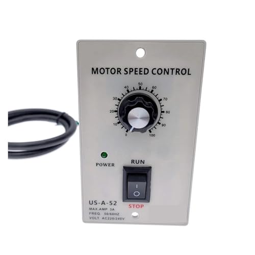 NSPKZXTTGF 400W Speed Controller US-A-52 Electronic Starter Speed Pinpoint Regulator Controller AC 220V Forward & Backward 50/60hz NSPKZXTTGF 400W Speed Controller US-A-52 Electronic Starter Speed Pinpoint Regulator Controller AC 220V Forward & Backward 50/60hz von NSPKZXTTGF
