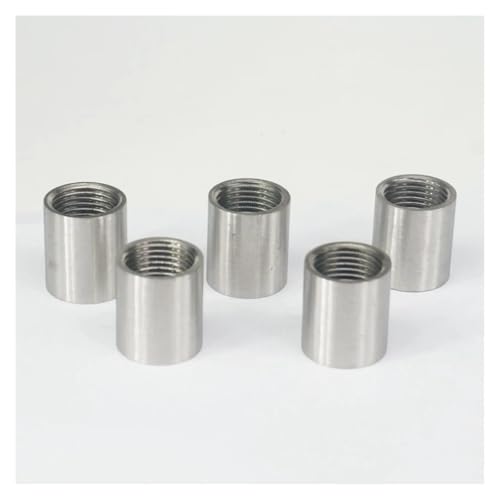 NSPKZXTTGF 5pc 1/2" BSP Female Thread 304 Stainless Steel Pipe Fitting Full Socket Round Connector for Water Oil air NSPKZXTTGF 5pc 1/2" BSP Female Thread 304 Stainless Steel Pipe Fitting Full Socket Round Connector for Water Oil air von NSPKZXTTGF