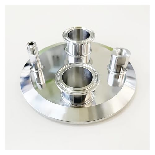 NSPKZXTTGF 6" OD167mm Tri-clamp Extraction Blind Plate with 2pcs 1.5" Ferrule Clamp and 1/4" M/FNPT NSPKZXTTGF 6" OD167mm Tri-clamp Extraction Blind Plate with 2pcs 1.5" Ferrule Clamp and 1/4" M/FNPT von NSPKZXTTGF