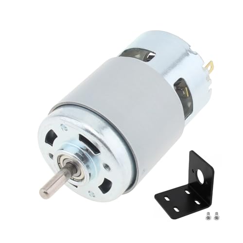 NSPKZXTTGF 775 DC Electronic Starter 12V-24V 6000-12000RPM Double Ball Bearing High Torque Large Power Electronic Starter for Electrical Tools/Table Saw von NSPKZXTTGF