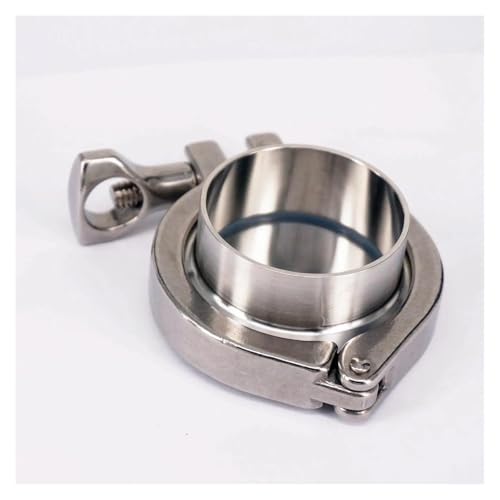 NSPKZXTTGF A Set 51mm 2" Tri Clamp Weld Ferrule + Tri Clamp + Silicon Gasket + End Cap 304 Stainless Steel NSPKZXTTGF A Set 51mm 2" Tri Clamp Weld Ferrule + Tri Clamp + Silicon Gasket + End Cap 304 Stainless Steel von NSPKZXTTGF