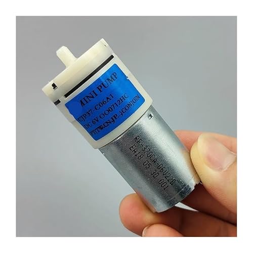 NSPKZXTTGF CJP37-C06A1 DC 3.7V 5V 6V Small 370 Electronic Starter Air Pump Pressure Pump DIY Aquarium Water Fish Tank Massager Monitor von NSPKZXTTGF