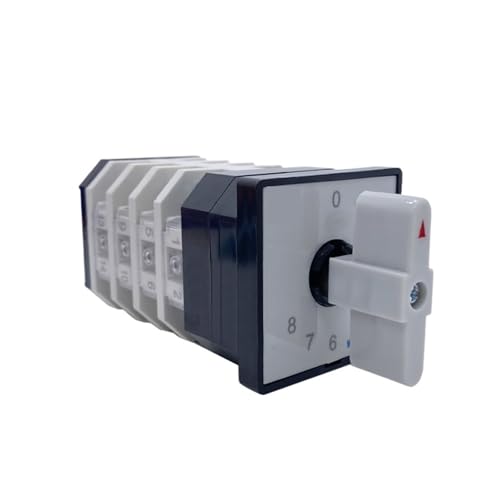 NSPKZXTTGF Changeover Switch LW12-16/4 Rotary Cam Switches 16A 4 Poles 8 Position Interruptores Electricos with Screws Terminal NSPKZXTTGF Changeover Switch LW12-16/4 Rotary Cam Switches 16A 4 Poles 8 Position Interruptores Electricos with Screws Terminal von NSPKZXTTGF