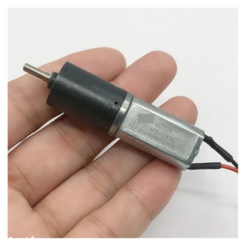 NSPKZXTTGF DC 3V-8V 30RPM-100RPM 16mm Planetary Gear Electronic Starter Slow Speed High Torque Full Metal Gearbox Electronic Starter DIY Robot Car von NSPKZXTTGF