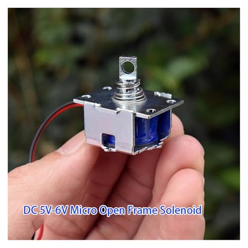 NSPKZXTTGF DC 5V-6V 20mm*15mm Magnet Push-Pull Square Solenoid Through Type Electromagnet Open Frame Stroke 4.5mm NSPKZXTTGF DC 5V-6V 20mm*15mm Magnet Push-Pull Square Solenoid Through Type Electromagnet Open Frame Stroke 4.5mm von NSPKZXTTGF
