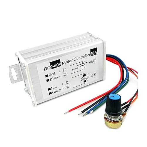 NSPKZXTTGF DC Electronic Starter stepless Speed Controller 12V 24V 60V 20A Pulse WidthModulator Electronic Starter Speed regulating Switch NSPKZXTTGF DC Electronic Starter stepless Speed Controller 12V 24V 60V 20A Pulse WidthModulator Electronic Starter Speed regulating Switch von NSPKZXTTGF
