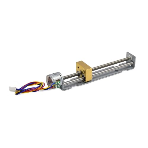 NSPKZXTTGF DIY 3D Printer 90mm Long Linear Actuator 15mm DC 5V-12V 6V 9V 2-Phase 4-Wire Stepping Electronic Starter von NSPKZXTTGF