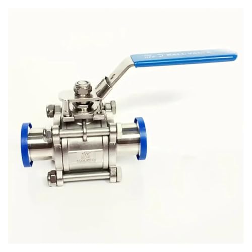 NSPKZXTTGF Fit 51mm Pipe OD x 2" Tri Clamp 3-Piece Ball Shut Off Valve SUS 304 Stainless Beer Brewing Home NSPKZXTTGF Fit 51mm Pipe OD x 2" Tri Clamp 3-Piece Ball Shut Off Valve SUS 304 Stainless Beer Brewing Home von NSPKZXTTGF