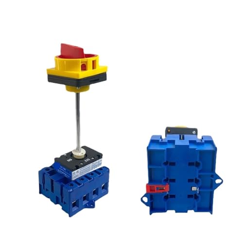 NSPKZXTTGF Isolator Switch Disconnect 100A 4 Poles 2 Position Off-ON with Aluminium Bar DIN Rotary Cabinet YMD11-100B/4P Replace LW30-100 NSPKZXTTGF Isolator Switch Disconnect 100A 4 Poles 2 Position Off-ON with Aluminium Bar DIN Rotary Cabinet YMD11-100B/4P Replace LW30-100 von NSPKZXTTGF