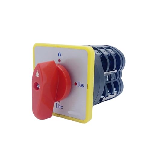 NSPKZXTTGF LW5-16YH3/3 Manual Transfer Rotary Cam Switch 4 Position Voltage Selector 16A Three Levels von NSPKZXTTGF