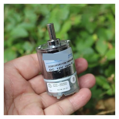 NSPKZXTTGF Slow Gear Electronic Starter DC 12V 8RPM Output Shaft 6mm Diameter High Torque Speed Reduction Geared Electronic Starter Metal Gearbox NSPKZXTTGF Slow Gear Electronic Starter DC 12V 8RPM Output Shaft 6mm Diameter High Torque Speed Reduction Geared Electronic Starter Metal Gearbox von NSPKZXTTGF