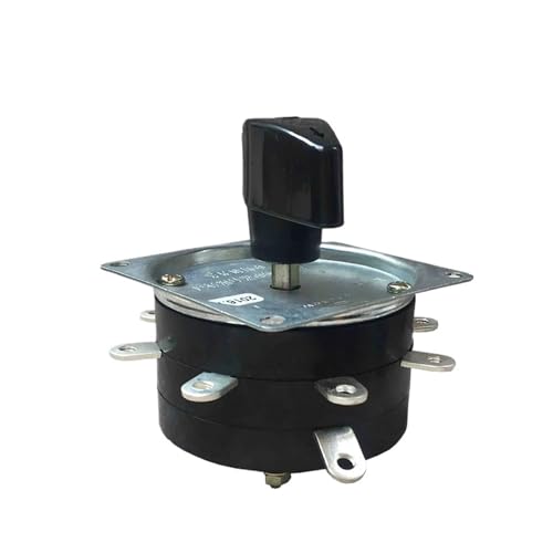 NSPKZXTTGF Welder Switch KDH-25/1 * 8 Contactor 8 Position 1 Pole 9 Pins 25A Welding Machine Rotary Selector Brass Pin Silver-Plate NSPKZXTTGF Welder Switch KDH-25/1 * 8 Contactor 8 Position 1 Pole 9 Pins 25A Welding Machine Rotary Selector Brass Pin Silver-Plate von NSPKZXTTGF