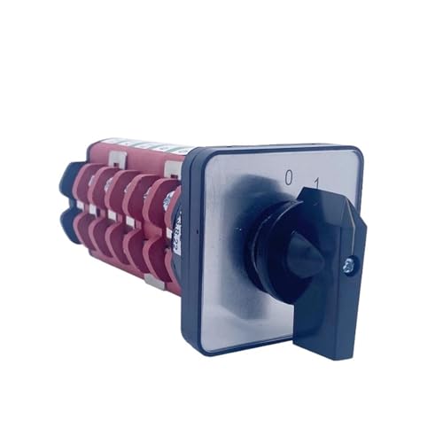 NSPKZXTTGF Welding Machine Switch Multi-Step 0-3 Position 6 Poles 40A AC380V Manual Transfer Selector Rotary Switch NSPKZXTTGF Welding Machine Switch Multi-Step 0-3 Position 6 Poles 40A AC380V Manual Transfer Selector Rotary Switch von NSPKZXTTGF
