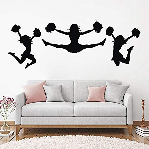 NSRJDSYT Ich feuere Wandtattoo Sport Mädchen Cheerleader Sport Wandtattoos Vinyl Aufkleber Teenager Kinderzimmer Babyzimmer Home Decor Design Wandbild 154x57cm NSRJDSYT Ich feuere Wandtattoo Sport Mädchen Cheerleader Sport Wandtattoos Vinyl Aufkleber Teenager Kinderzimmer Babyzimmer Home Decor Design Wandbild 154x57cm von NSRJDSYT