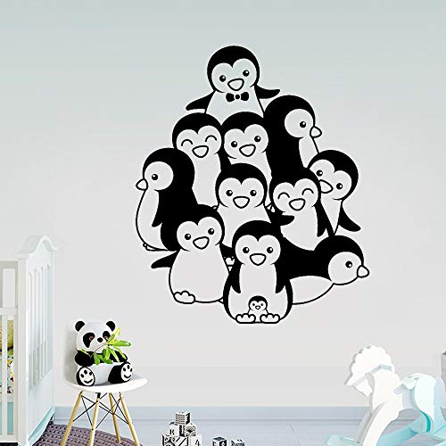 NSRJDSYT Nette Pinguine Kinderzimmer Wandtattoo für Kinderzimmer Dekor Kunst Vinyl Wandaufkleber Pinguine Baby Schlafzimmer Dekoration Wallpaper 50x42cm NSRJDSYT Nette Pinguine Kinderzimmer Wandtattoo für Kinderzimmer Dekor Kunst Vinyl Wandaufkleber Pinguine Baby Schlafzimmer Dekoration Wallpaper 50x42cm von NSRJDSYT