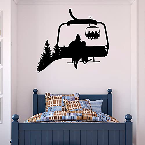 NSRJDSYT Skilift Wandtattoo Skifahrer für Teenie Aufkleber Snowboard Wintersport Wandtattoos Skifahren Schlafzimmer Kinder Berg Dekor Poster Poster 81x71cm NSRJDSYT Skilift Wandtattoo Skifahrer für Teenie Aufkleber Snowboard Wintersport Wandtattoos Skifahren Schlafzimmer Kinder Berg Dekor Poster Poster 81x71cm von NSRJDSYT