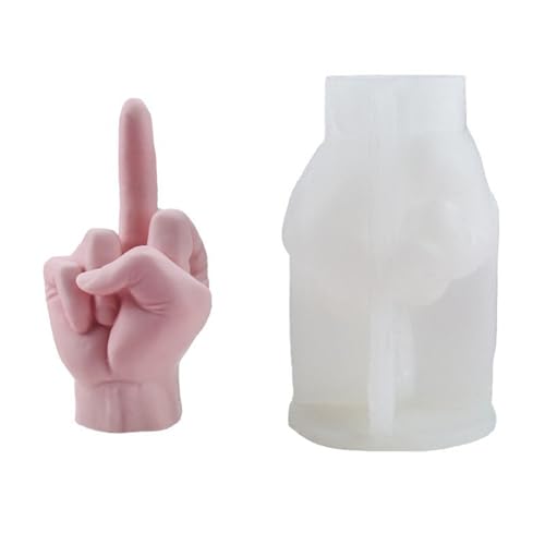 Kerzenform Mittelfinger Silikonform DIY Kerzenform Siegesgeste Gestenform Kerzen Mittelfinger-Form Handgemachte Epoxidharz Gießform für DIY Seifen, Kerzen, Gips, Heimdekoration (Mittel/Mittelfinger) Kerzenform Mittelfinger Silikonform DIY Kerzenform Siegesgeste Gestenform Kerzen Mittelfinger-Form Handgemachte Epoxidharz Gießform für DIY Seifen, Kerzen, Gips, Heimdekoration (Mittel/Mittelfinger) von NSXIN