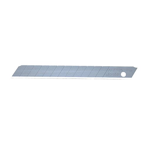 NT Cutter 9 mm ultrascharfe, dünne, schwarze Abbrechklingen, 50 Klingen/Packung, 1 Packung (BA-54P) von NT Cutter