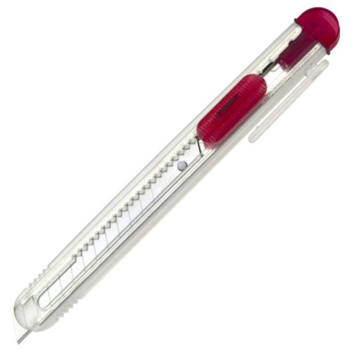 NT Cuttermesser iA-120P mit Klingenabbrecher - Farbe: Rot von エヌティー(NT)