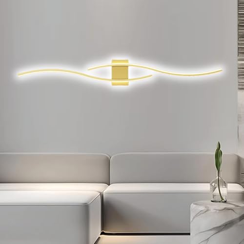 Battery Operated Wall Light Indoor USB Rechargeable Long Curved Design Sconce Creatively Decorative Lighting Iron for Bedroom Living Room Corridor Battery Operated Wall Light Indoor USB Rechargeable Long Curved Design Sconce Creatively Decorative Lighting Iron for Bedroom Living Room Corridor von NTALJC