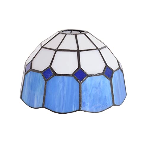 Mediterranean Style Replacement shade 8" x 5.1" Stained Glass for Floor/Table s Pendant Lights & Ceiling Fixtures Fits Standard Fitter One Size Mediterranean Style Replacement shade 8" x 5.1" Stained Glass for Floor/Table s Pendant Lights & Ceiling Fixtures Fits Standard Fitter One Size von NTALJC