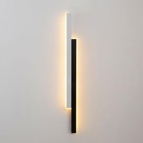 NTALJC Drei farbige Dimmwandleuchten moderne lineare Wand nach unten Eitelkeit Leuchte Langstreifen Wandmontage Beleuchtung für Wohnzimmer Schlafzimmer Flur Wand Waschmaschine von NTALJC