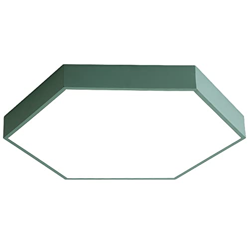 NTALJC Energieeinsparende minimalistische Deckenbehandlung Farbmacarons Polygonales Panel Lichter Ultra-dünn geometrisch flach 3 variable Lichtspülung für Eingangsschlafzimmer Foyer NTALJC Energieeinsparende minimalistische Deckenbehandlung Farbmacarons Polygonales Panel Lichter Ultra-dünn geometrisch flach 3 variable Lichtspülung für Eingangsschlafzimmer Foyer von NTALJC