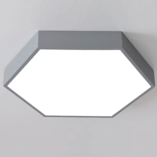 NTALJC Energieeinsparende minimalistische Deckenbehandlung Farbmacarons Polygonales Panel Lichter Ultra-dünn geometrisch flach 3 variable Lichtspülung für Eingangsschlafzimmer Foyer NTALJC Energieeinsparende minimalistische Deckenbehandlung Farbmacarons Polygonales Panel Lichter Ultra-dünn geometrisch flach 3 variable Lichtspülung für Eingangsschlafzimmer Foyer von NTALJC