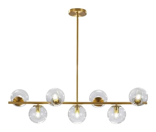 NTALJC Gold Mid Century Linear Pendelleuchte Leuchte - modern NTALJC Gold Mid Century Linear Pendelleuchte Leuchte - modern von NTALJC