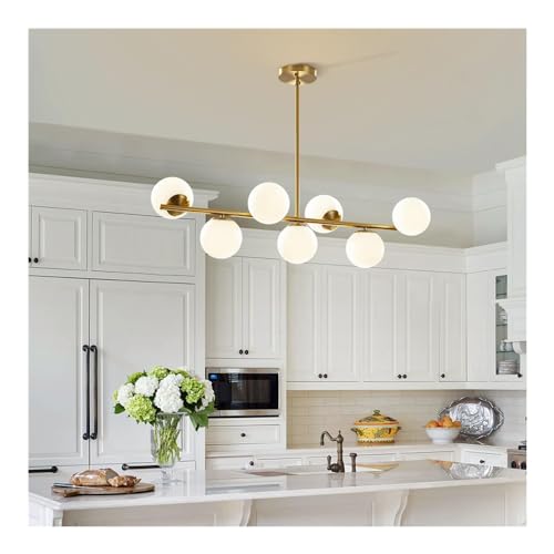 NTALJC Gold Mid Century Linear Pendelleuchte Leuchte - modern von NTALJC