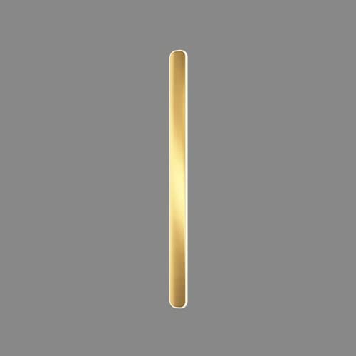 NTALJC Goldene minimalistische Wandleuchte lineare Wandleuchte Innenarchitekte schwarze Leuchten Decke Flush Mount Lange lineare Streifen Wand Weiß für Flur Schlafzimmer Wohnzimmer, 3000k NTALJC Goldene minimalistische Wandleuchte lineare Wandleuchte Innenarchitekte schwarze Leuchten Decke Flush Mount Lange lineare Streifen Wand Weiß für Flur Schlafzimmer Wohnzimmer, 3000k von NTALJC