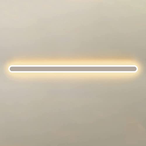 NTALJC Minimalistische Wandleuchte lineare Wandleuchten im Innenbereich Schwarz Dimmen Flur Leuchten Decke Flush Mount Lange lineare Streifen Wand Weiß für Schlafzimmer Wohnzimmer Korridor NTALJC Minimalistische Wandleuchte lineare Wandleuchten im Innenbereich Schwarz Dimmen Flur Leuchten Decke Flush Mount Lange lineare Streifen Wand Weiß für Schlafzimmer Wohnzimmer Korridor von NTALJC