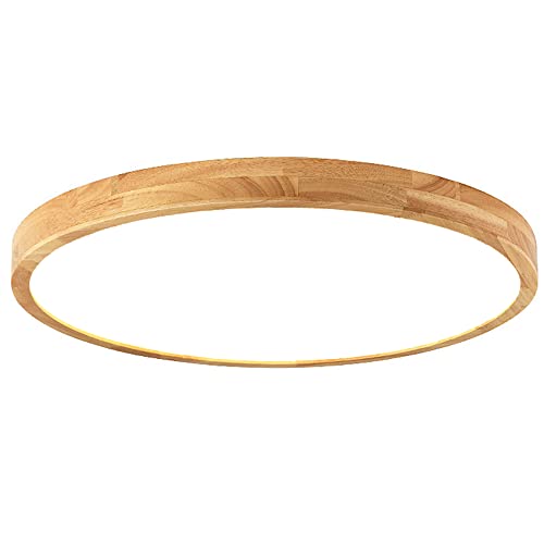 NTALJC Runde hölzernen flachen Leuchten Ultra-dünne Tafel Decke 3 variable Lichtfarbe Beleuchtung Flush montiertes Acryl für Schlafzimmer Esszimmer Foyer Kinderzimmer NTALJC Runde hölzernen flachen Leuchten Ultra-dünne Tafel Decke 3 variable Lichtfarbe Beleuchtung Flush montiertes Acryl für Schlafzimmer Esszimmer Foyer Kinderzimmer von NTALJC