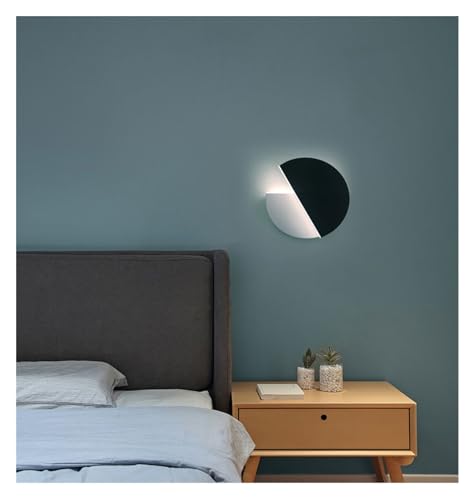 NTALJC S, Wand 360 Grad Rotation Verstellbare Nachtlichter weiß schwarz kreatives wandleuchte moderne schlafzimmer loftgang s s von NTALJC
