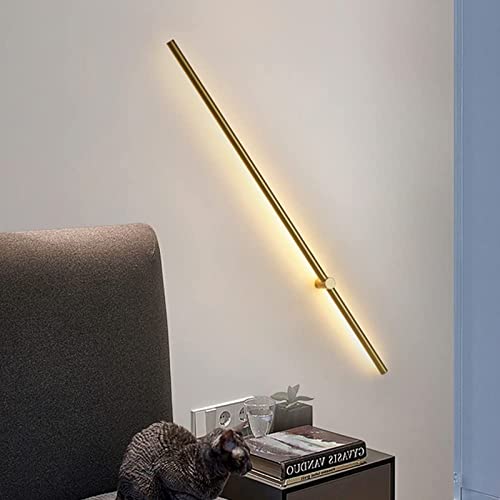 NTALJC Wandleuchte - goldene Wandleuchte Decke Innen Aluminium Wand Laternen modern von NTALJC