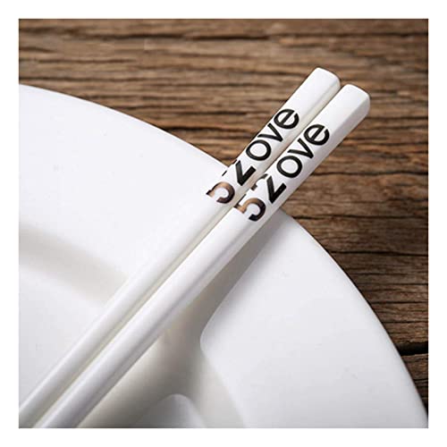 10 Paar Essstäbchen im chinesischen Stil, wiederverwendbar, modern, rutschfest, mit zarter Box, Blume, Pfingstrose, Rose, Schmetterling, blaue Blume D 10 Paar Essstäbchen im chinesischen Stil, wiederverwendbar, modern, rutschfest, mit zarter Box, Blume, Pfingstrose, Rose, Schmetterling, blaue Blume D von NTCE