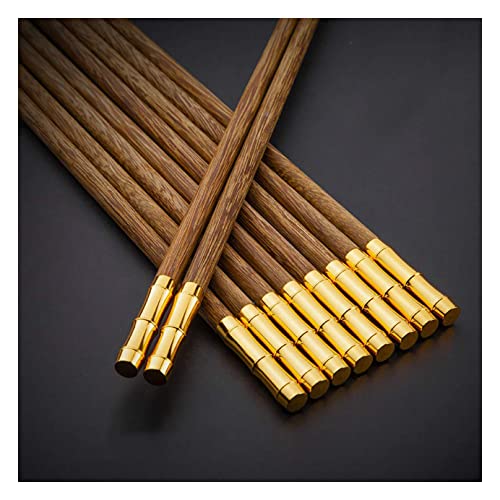 10 Paar handgefertigte chinesische Essstäbchen aus natürlichem japanischem Hartholz, wiederverwendbar, handgeschnitzt, mit Z-Geschenkbox 10 Paar handgefertigte chinesische Essstäbchen aus natürlichem japanischem Hartholz, wiederverwendbar, handgeschnitzt, mit Z-Geschenkbox von NTCE