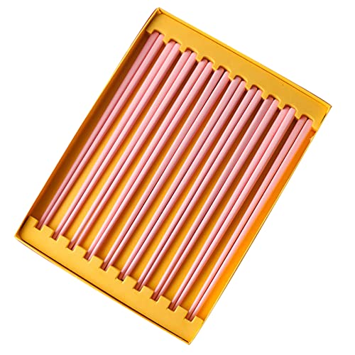 5 Paar/10 Paar Porzellan Essstäbchen Essstäbchen Wiederverwendbare Chinesische Essstäbchen Spülmaschinenfest Geschirr Hohe Temperaturbeständigkeit Essstäbchen Teure Geschenk Rosa - 10 Paar 5 Paar/10 Paar Porzellan Essstäbchen Essstäbchen Wiederverwendbare Chinesische Essstäbchen Spülmaschinenfest Geschirr Hohe Temperaturbeständigkeit Essstäbchen Teure Geschenk Rosa - 10 Paar von NTCE