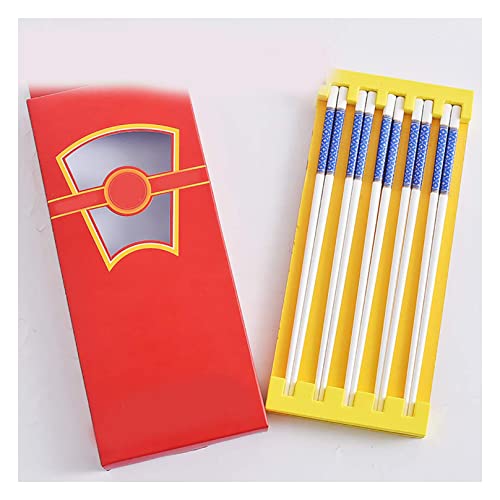 Essstäbchen, 10 Paar Essstäbchen aus japanischem chinesischem und koreanischem Porzellan, rutschfeste Keramik, spülmaschinenfest, 24 cm breit Essstäbchen, 10 Paar Essstäbchen aus japanischem chinesischem und koreanischem Porzellan, rutschfeste Keramik, spülmaschinenfest, 24 cm breit von NTCE
