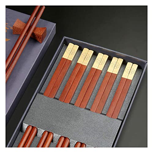 Essstäbchen aus Edelstahl, 5 Stück, 25 cm, klassischer asiatischer Stil, Essstäbchen für Esszimmer, Küche, japanische Nudeln, koreanischer Gourmet, 5 Stück Essstäbchen aus Edelstahl, 5 Stück, 25 cm, klassischer asiatischer Stil, Essstäbchen für Esszimmer, Küche, japanische Nudeln, koreanischer Gourmet, 5 Stück von NTCE