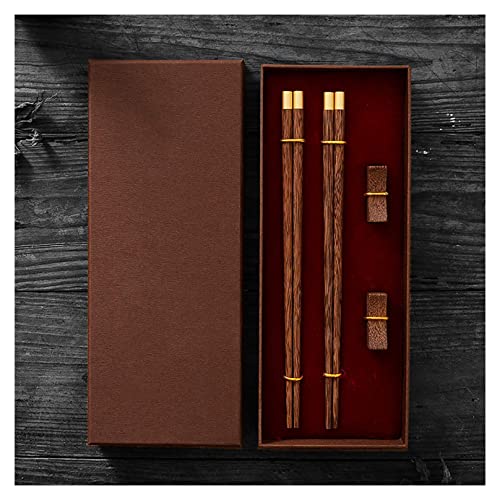 Essstäbchen und Essstäbchenhalter, klassisch, japanisch, wiederverwendbar, chinesische Essstäbchen, Geschenk, Geschirrspüler, Einweihungsgeschenk, 2 Paar Essstäbchen und Essstäbchenhalter, klassisch, japanisch, wiederverwendbar, chinesische Essstäbchen, Geschenk, Geschirrspüler, Einweihungsgeschenk, 2 Paar von NTCE