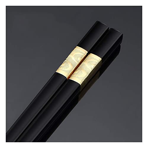 Japanische Essstäbchen aus Fiberglas, lebensmittelecht, Lasergravur, rutschfeste quadratische Kanten, wiederverwendbar, Geschenk mit Etui, 23 cm Durchmesser, 10 Paar Japanische Essstäbchen aus Fiberglas, lebensmittelecht, Lasergravur, rutschfeste quadratische Kanten, wiederverwendbar, Geschenk mit Etui, 23 cm Durchmesser, 10 Paar von NTCE