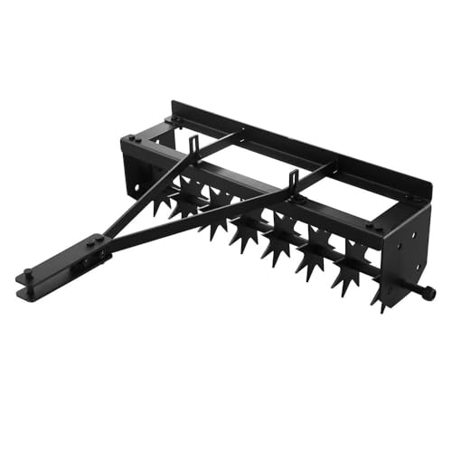 32 Zoll Rasenbelüfter for Hinterherschleppen mit langlebigen Zinken aus verzinktem Stahl, Rollbelüfter for Rasen, Gärten, Parks und Bauernhöfe 32 Zoll Rasenbelüfter for Hinterherschleppen mit langlebigen Zinken aus verzinktem Stahl, Rollbelüfter for Rasen, Gärten, Parks und Bauernhöfe von NTDMSFWM