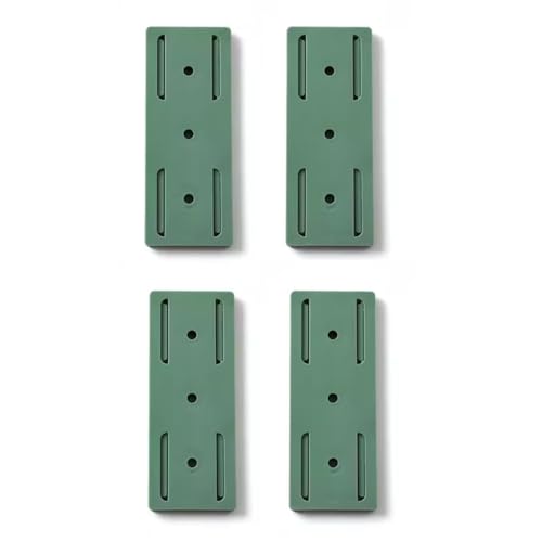 Punch-Free Socket Holder Klebe-Steckdosenhalter Wandmontierter Steckerfixierer-Aufkleber Plug-in-Überspannungsschutzhalter for die Tischwand zu Hause(Color:Green) von NTDMSFWM