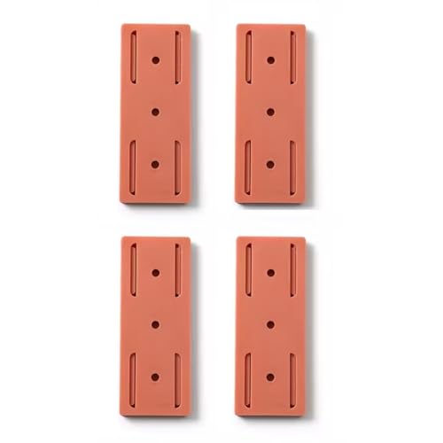 Punch-Free Socket Holder Klebe-Steckdosenhalter Wandmontierter Steckerfixierer-Aufkleber Plug-in-Überspannungsschutzhalter for die Tischwand zu Hause(Color:Pink) von NTDMSFWM