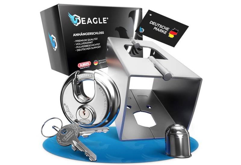 NTG Nutzfahrzeug Technik GmbH Anhängerschloss Verzinkt Pulverbeschichtet + ABUS Schloss + AHK Kappe Deagle NTG Nutzfahrzeug Technik GmbH Anhängerschloss Verzinkt Pulverbeschichtet + ABUS Schloss + AHK Kappe Deagle von NTG Nutzfahrzeug Technik GmbH
