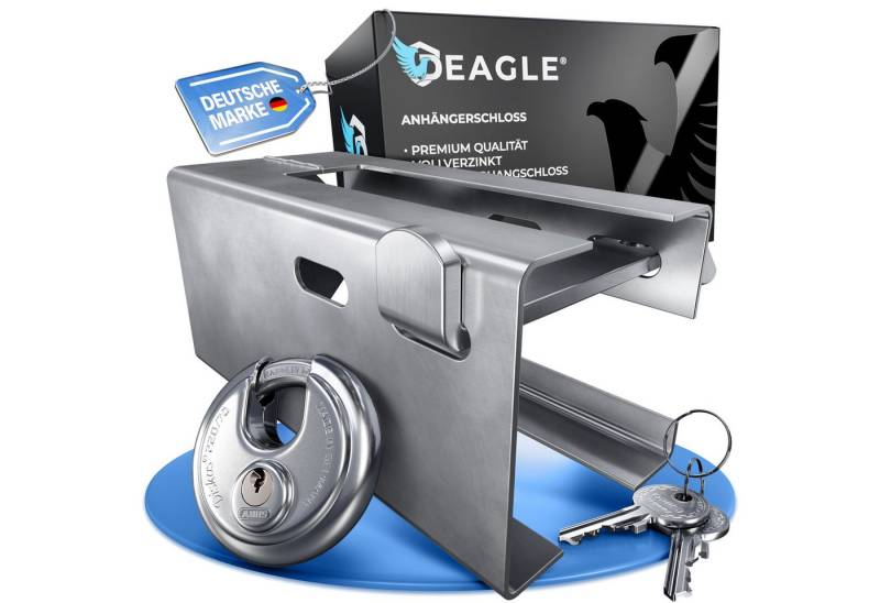 NTG Nutzfahrzeug Technik GmbH Anhängerschloss Deichselschloss + ABUS Schloss verzinkt Diebstahlschutz Rostfrei NTG Nutzfahrzeug Technik GmbH Anhängerschloss Deichselschloss + ABUS Schloss verzinkt Diebstahlschutz Rostfrei von NTG Nutzfahrzeug Technik GmbH