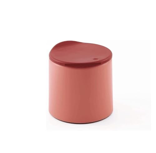 Abfallkörbe Moderner Tisch Abfalleimer mit Deckel Typ Press Mini Abfalleimer für Badtisch Tischplatte Küchentisch von NTIYOU