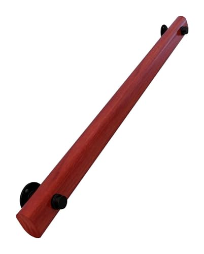 Handläufe Bannister Rail for Treppen Holz Handlauf Geländer Korridor Home Kindergarten Lofts Handläufe mit Komplettset Korridor Unterstützung Wandhalterung (Größe: 0,6 m) von NTIYOU